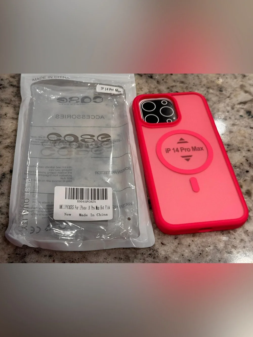 Apple Pink iPhone 14 Pro Max MagSafe Case